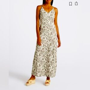 NWT Alisha Knit Strappy Back Maxi Dress